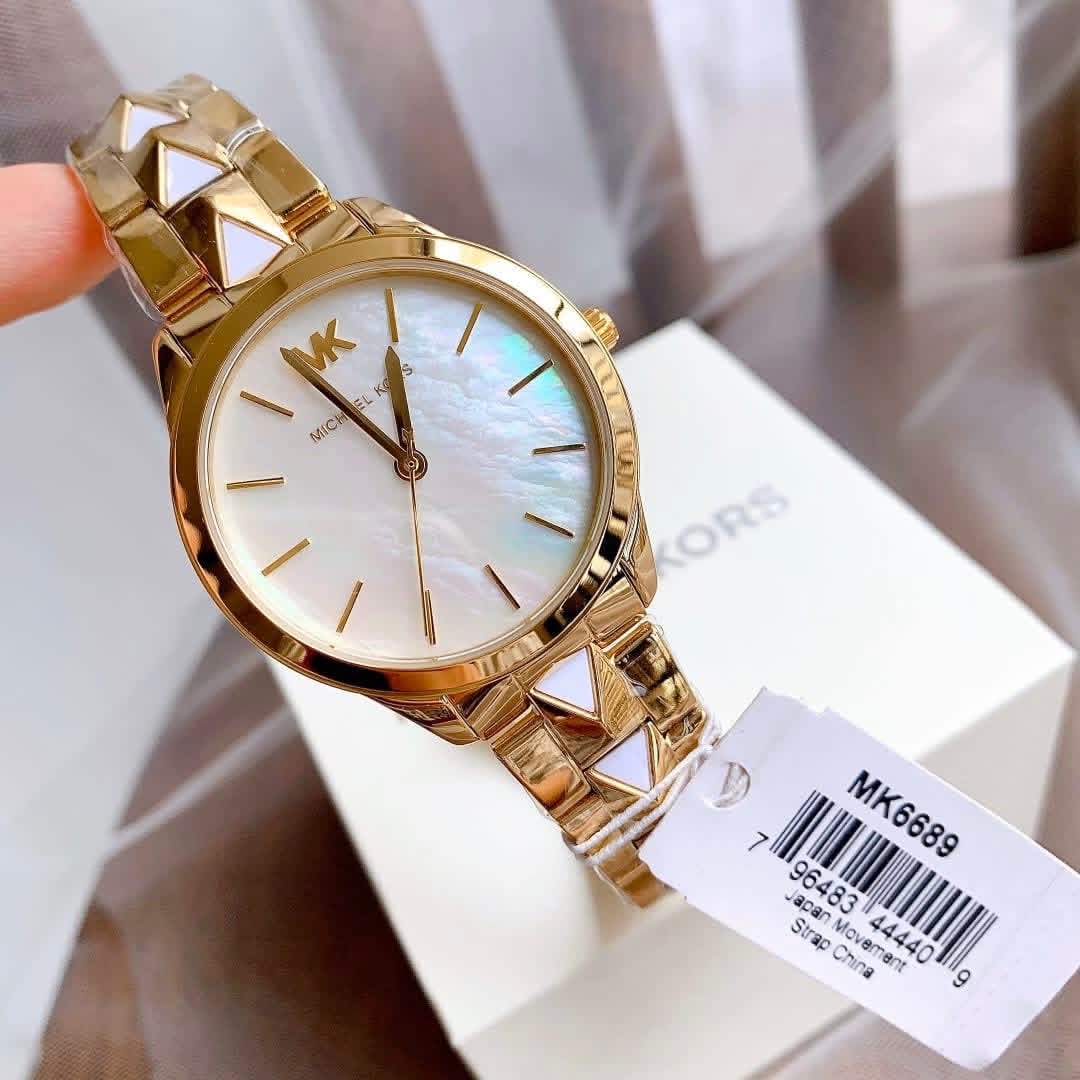Michael Kors MK6689 Authentic Ladies Analog Watch – Rose Gold Stainless Steel Bracelet - Image 2
