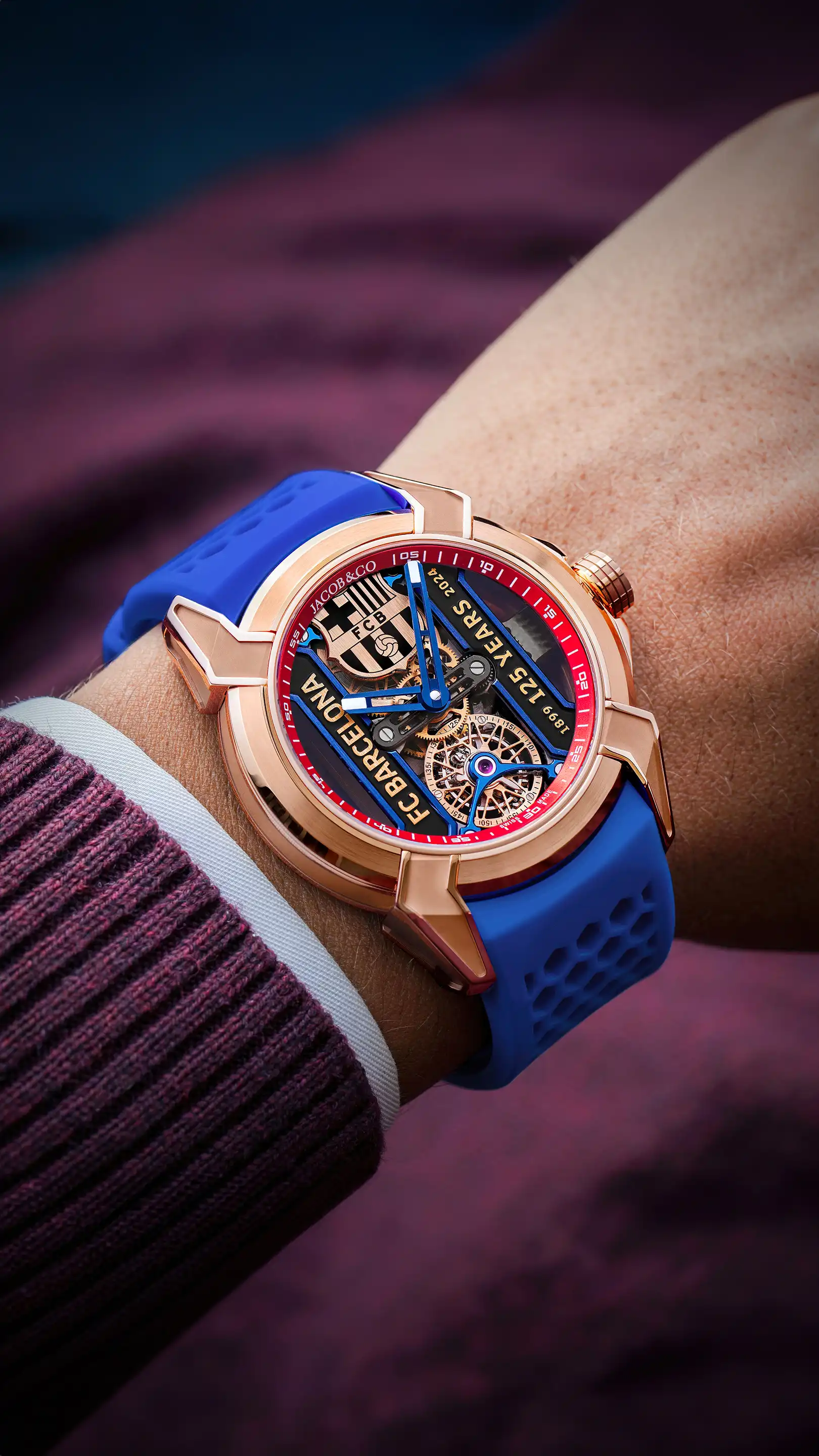 Jacob & Co FC Barcelona 125th Anniversary Edition Watch – Swiss 1:1 Grade