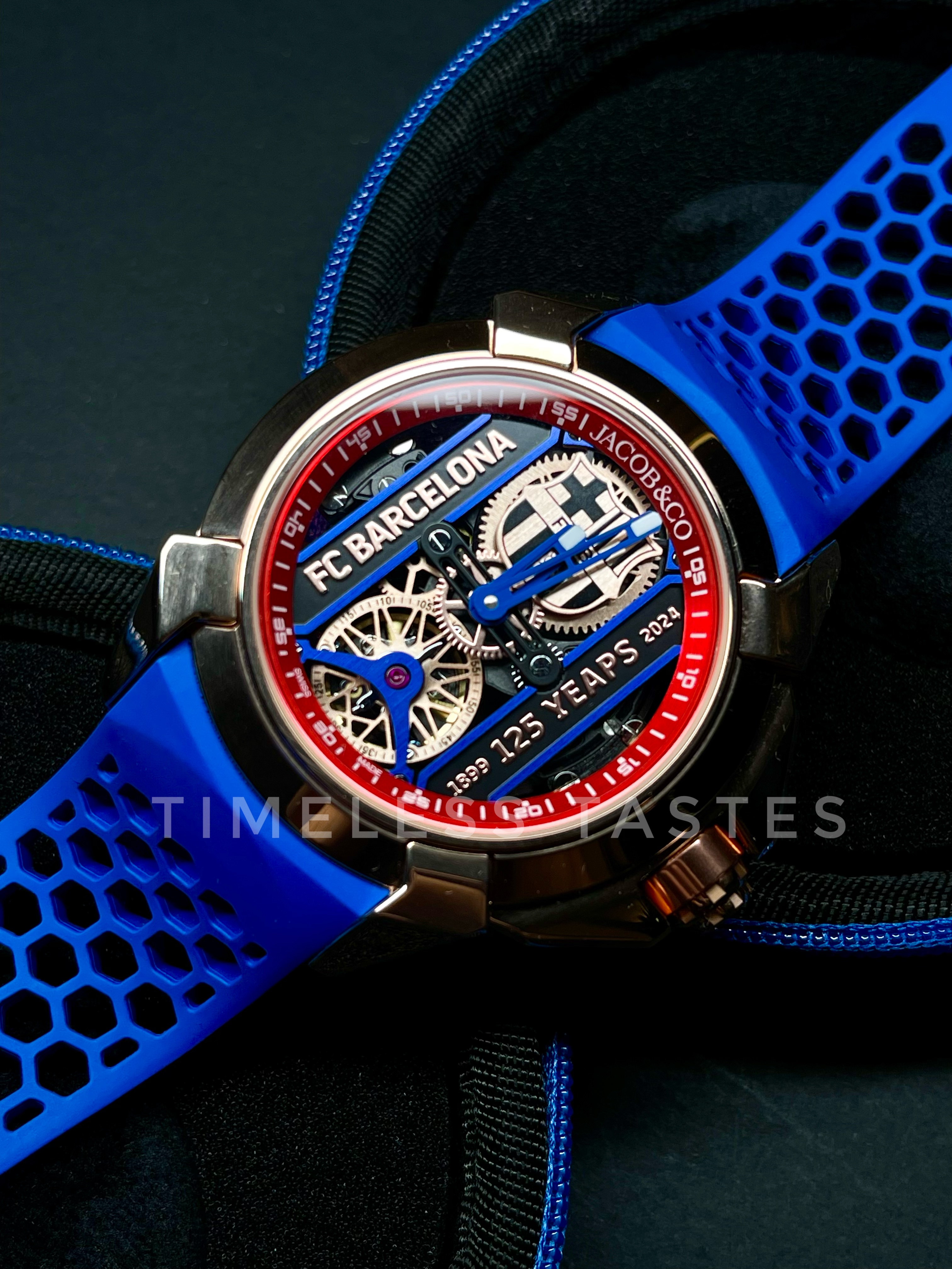 Jacob & Co FC Barcelona 125th Anniversary Edition Watch – Swiss 1:1 Grade - Image 6