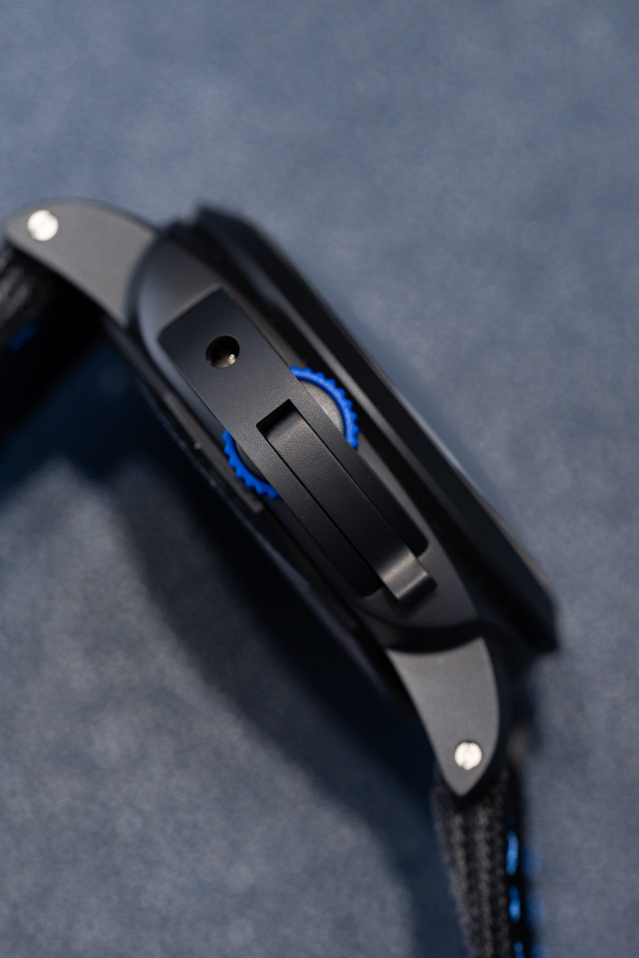 Panerai Luminor GMT PAM1176 Carbon Fabric Strap Swiss 1:1 Grade Watch - Image 9