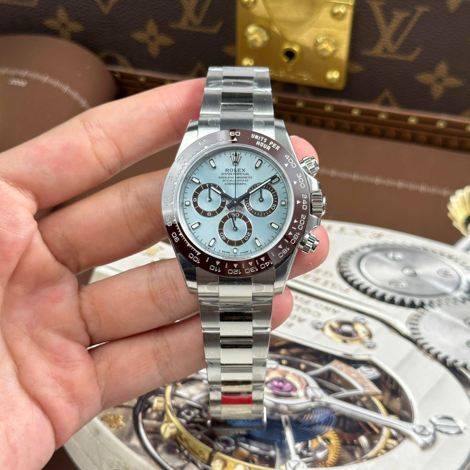 Rolex Cosmograph Daytona 116506 Ice Blue Dial Swiss 1:1 Grade Watch