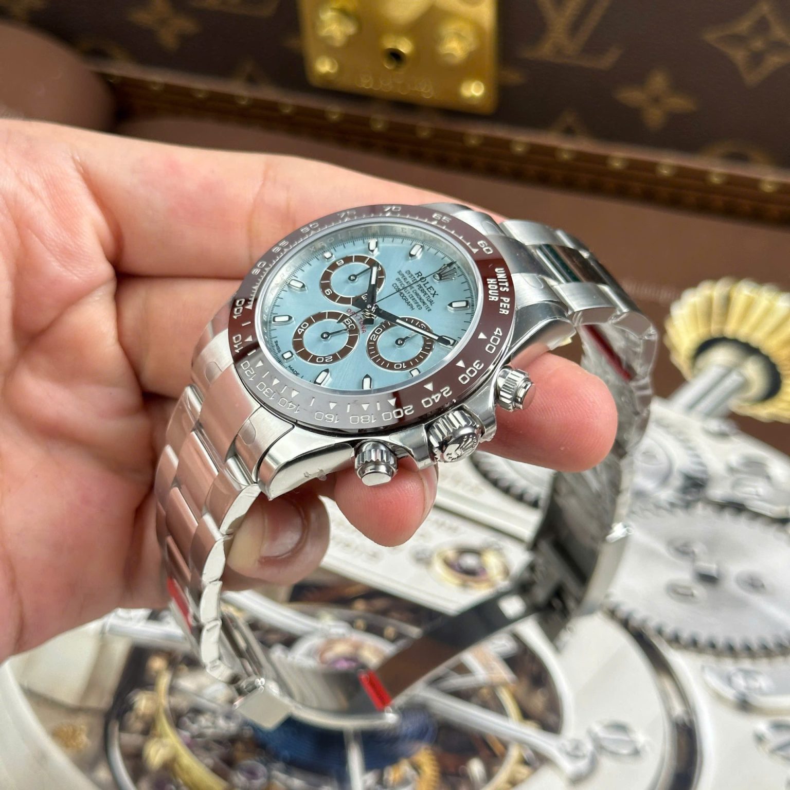 Rolex Cosmograph Daytona 116506 Ice Blue Dial Swiss 1:1 Grade Watch - Image 2