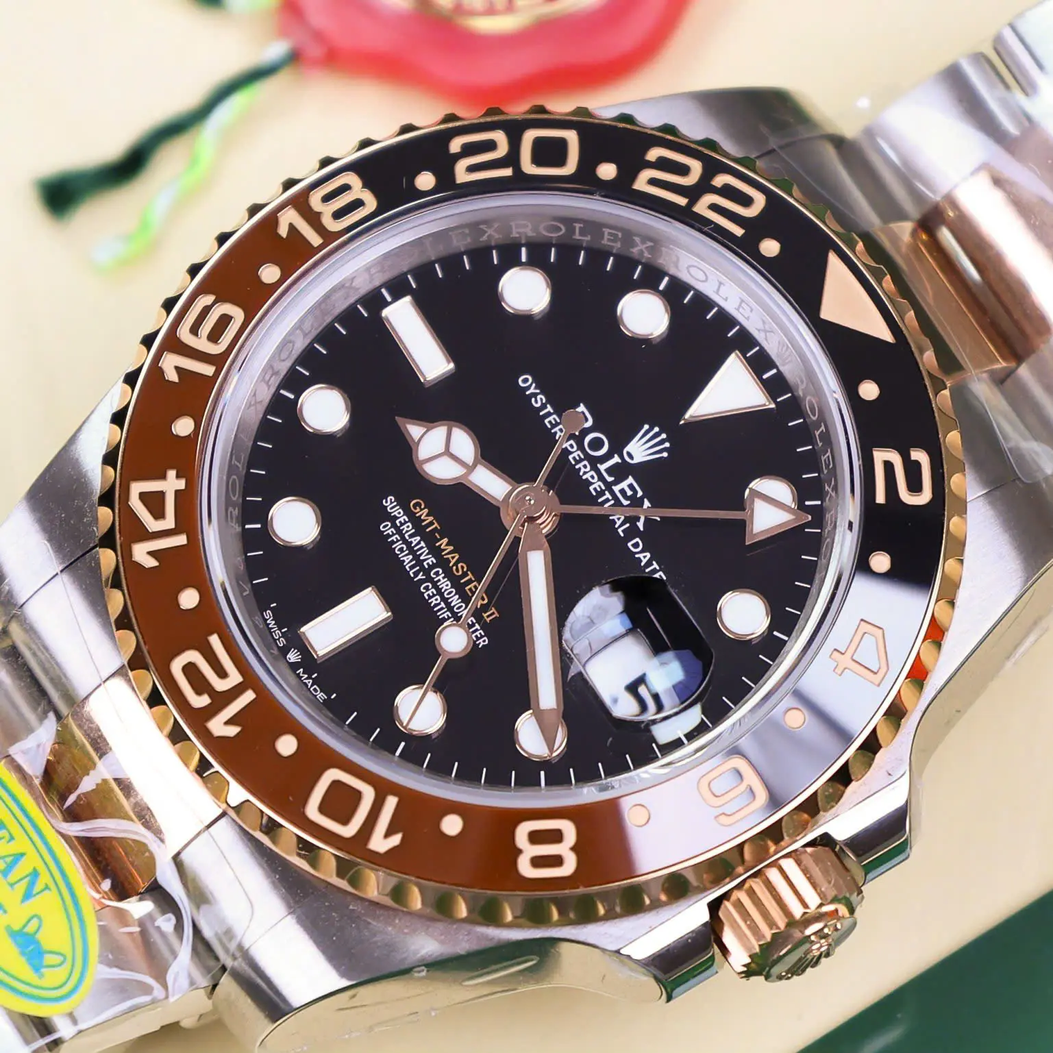 Rolex GMT-Master II 126711CHNR Root Beer Swiss 1:1 Grade Watch - Image 4