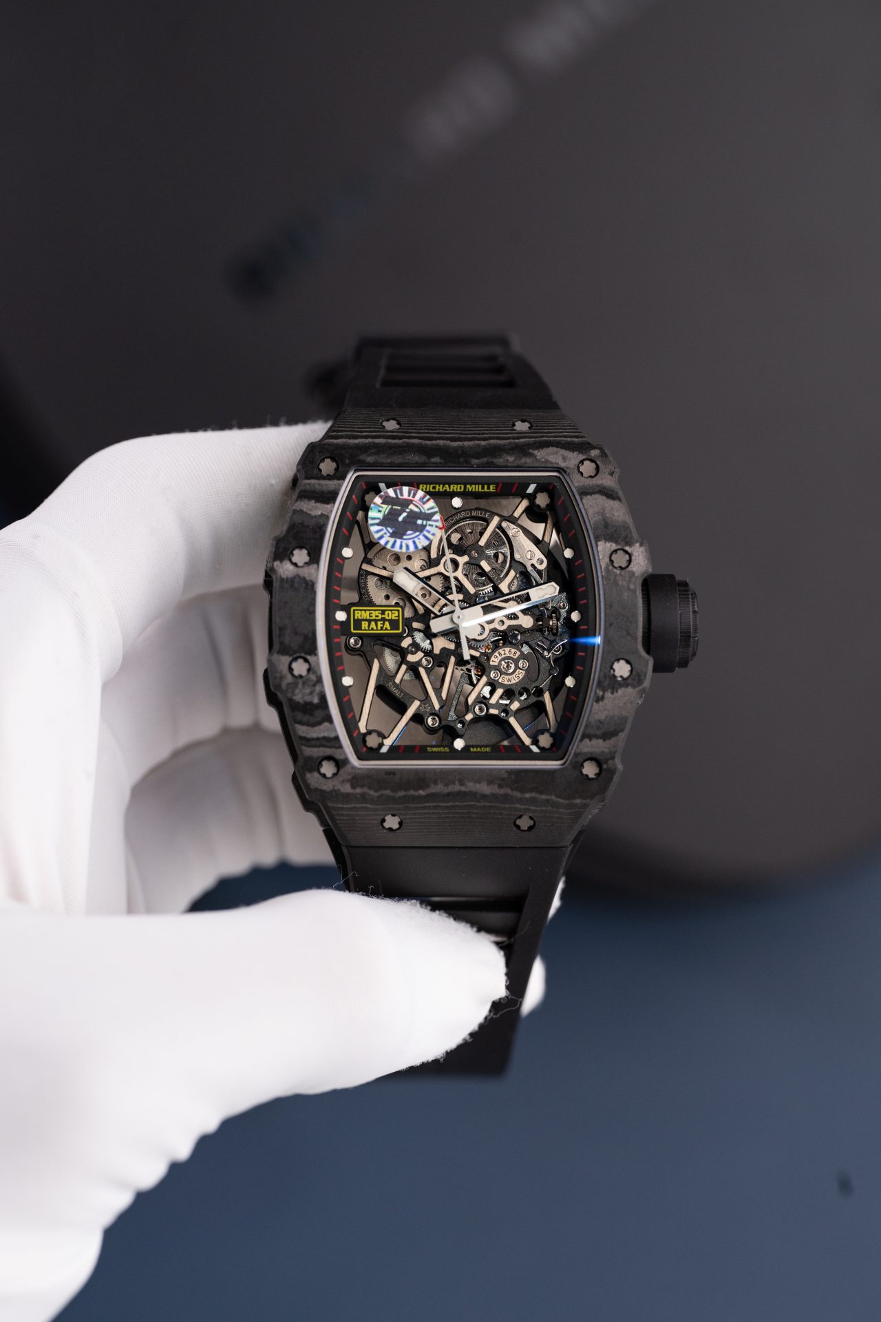 Richard Mille RM35-02 Black Carbon Swiss 1:1 Grade Watch - Image 2