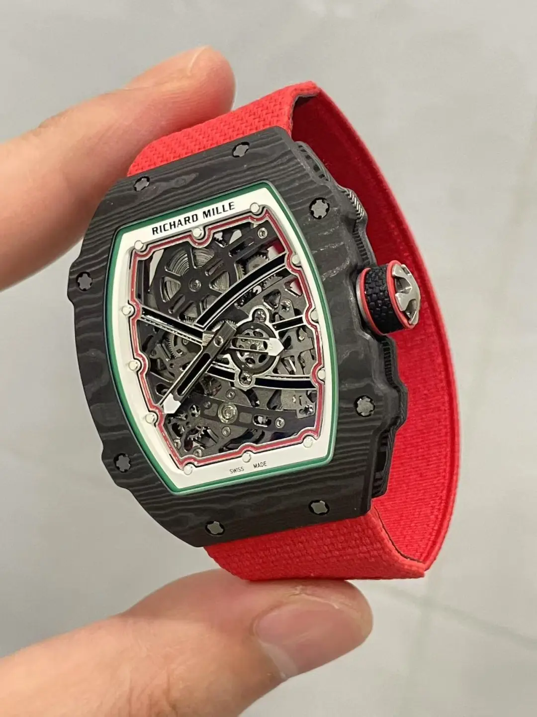 Richard Mille RM67-02 Carbon Custom Swiss 1:1 Grade Watch - Image 2