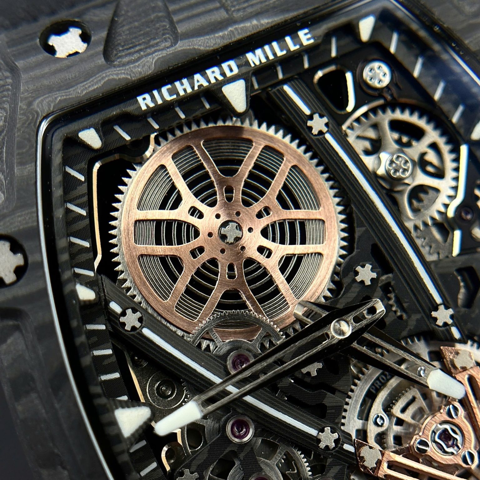 Richard Mille RM27-05 Carbon Swiss 1:1 Grade Watch - Image 5