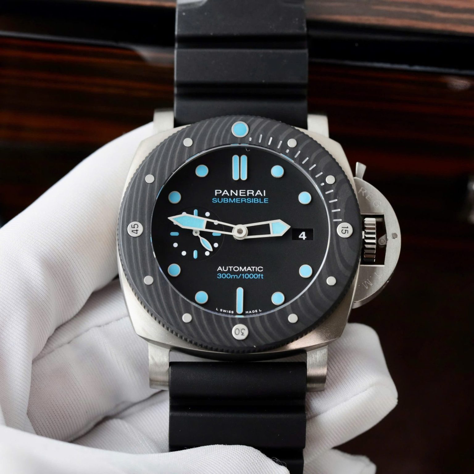 Panerai Submersible BMG-Tech PAM00799 Black Dial Rubber Strap Swiss 1:1 Grade Watch