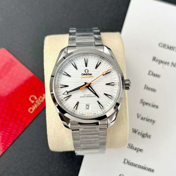 Omega Seamaster White Dial Swiss 1:1 Grade Watch