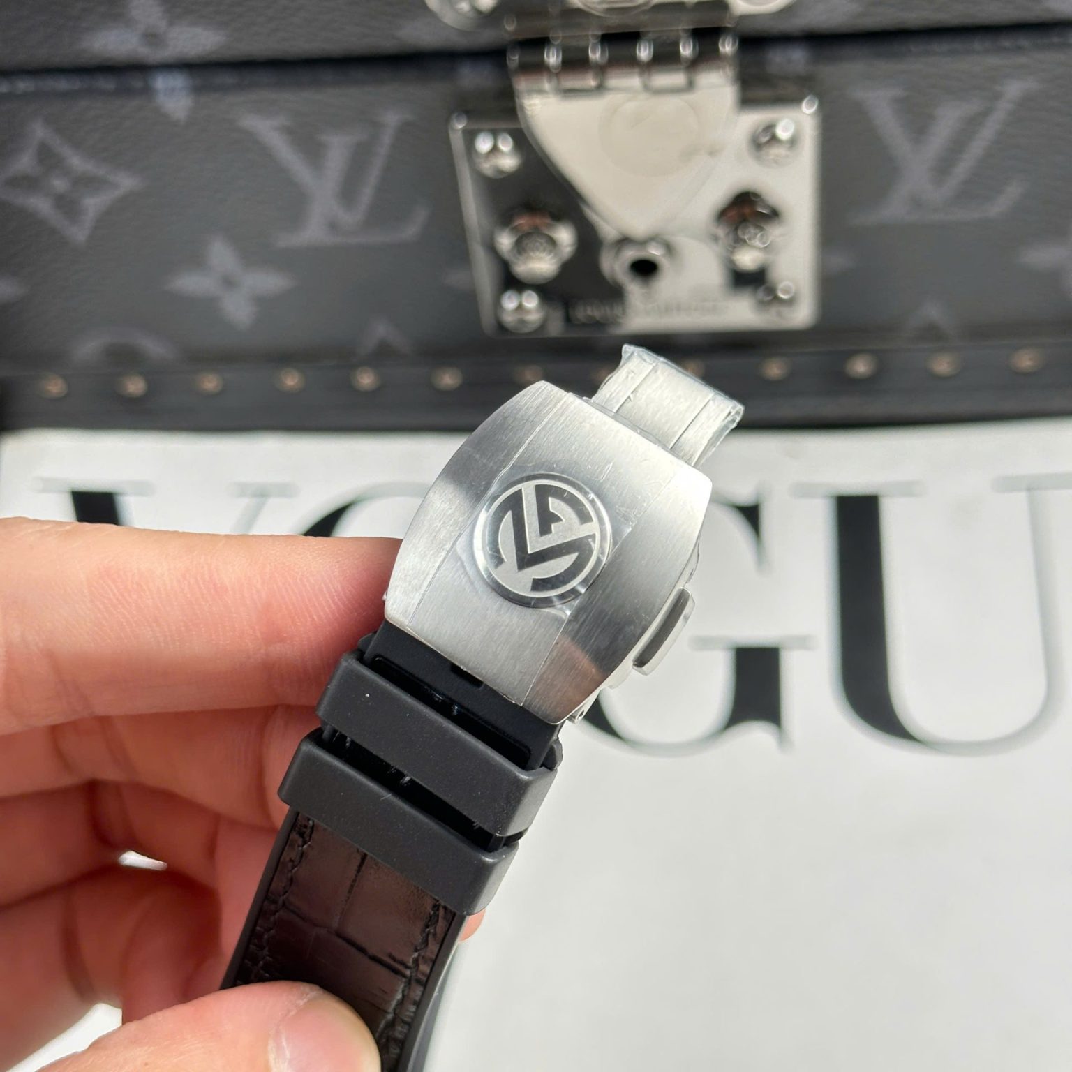Franck Muller Curvex CX Grand Central Tourbillon Skeleton 42x56mm Swiss 1:1 Grade Watch - Image 13