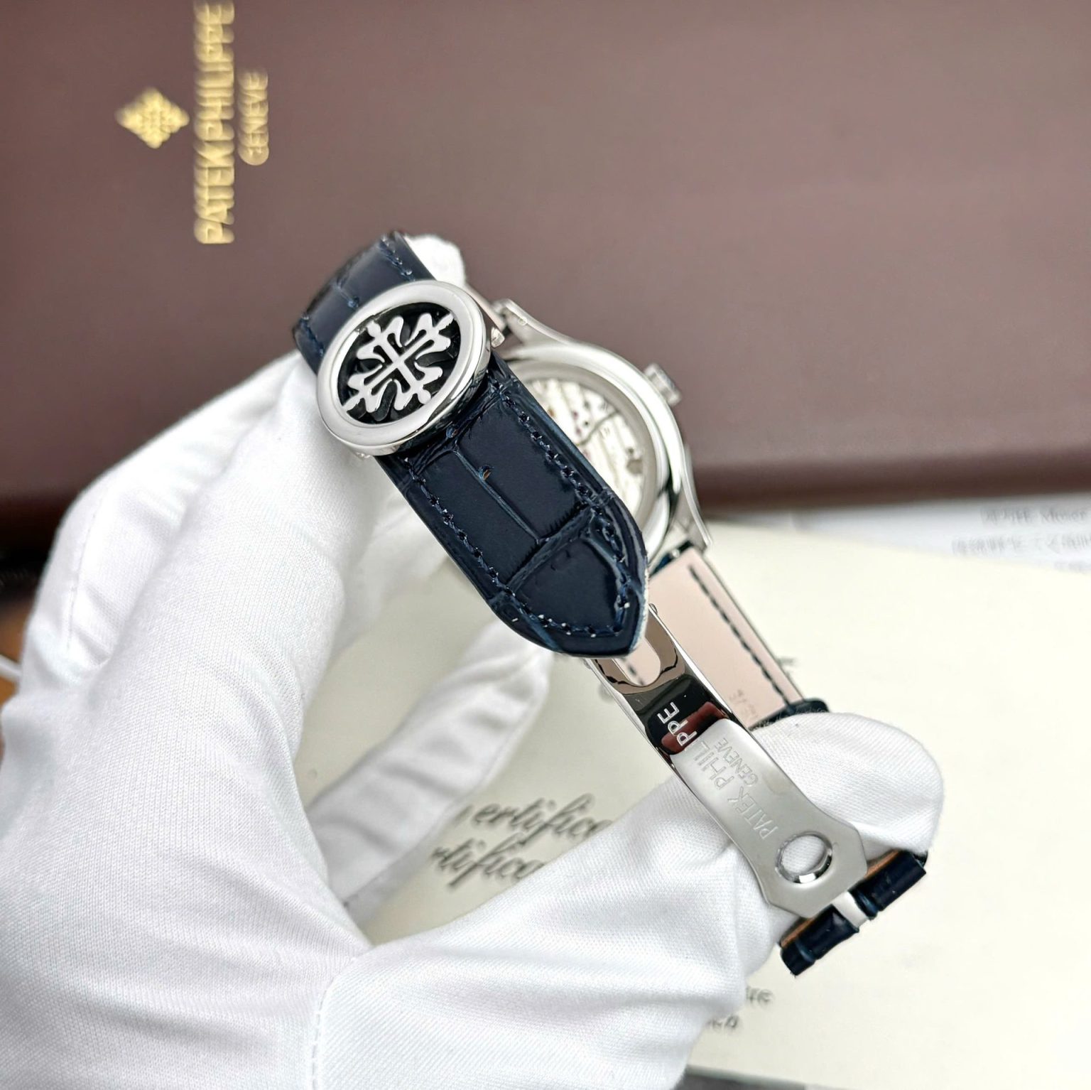 Patek Philippe Grand Complications 5327 Blue Dial 40mm Swiss 1:1 Grade Automatic Watch - Image 3