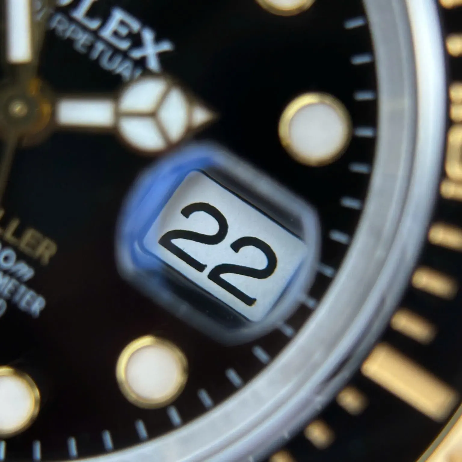 Rolex Sea-Dweller 126603 Demi Yellow Black Dial 43mm Swiss 1:1 Grade Automatic Watch - Image 6