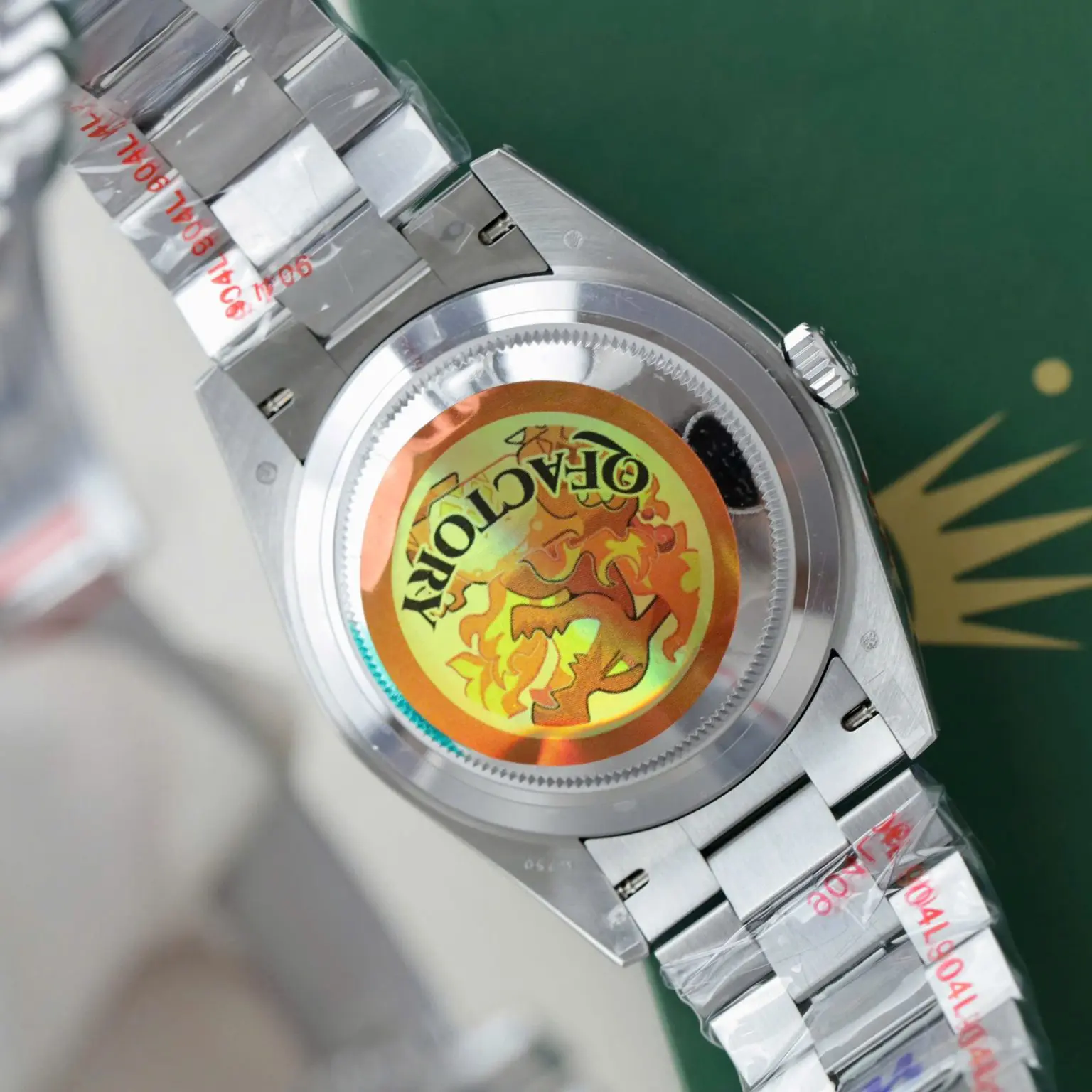 Rolex Day-Date Ice Blue Dial 40mm Swiss 1:1 Grade Automatic Watch - Image 9
