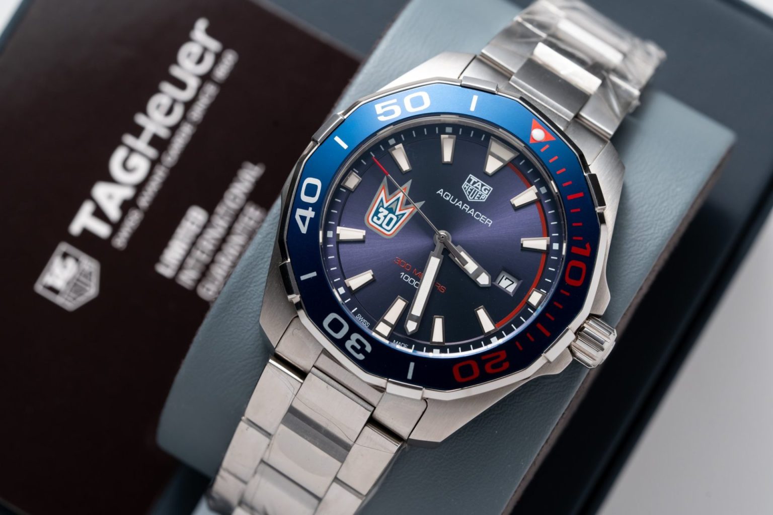 Tag Heuer Aquaracer Henrik Lundqvist Blue Dial 43mm Swiss 1:1 Grade Automatic Watch