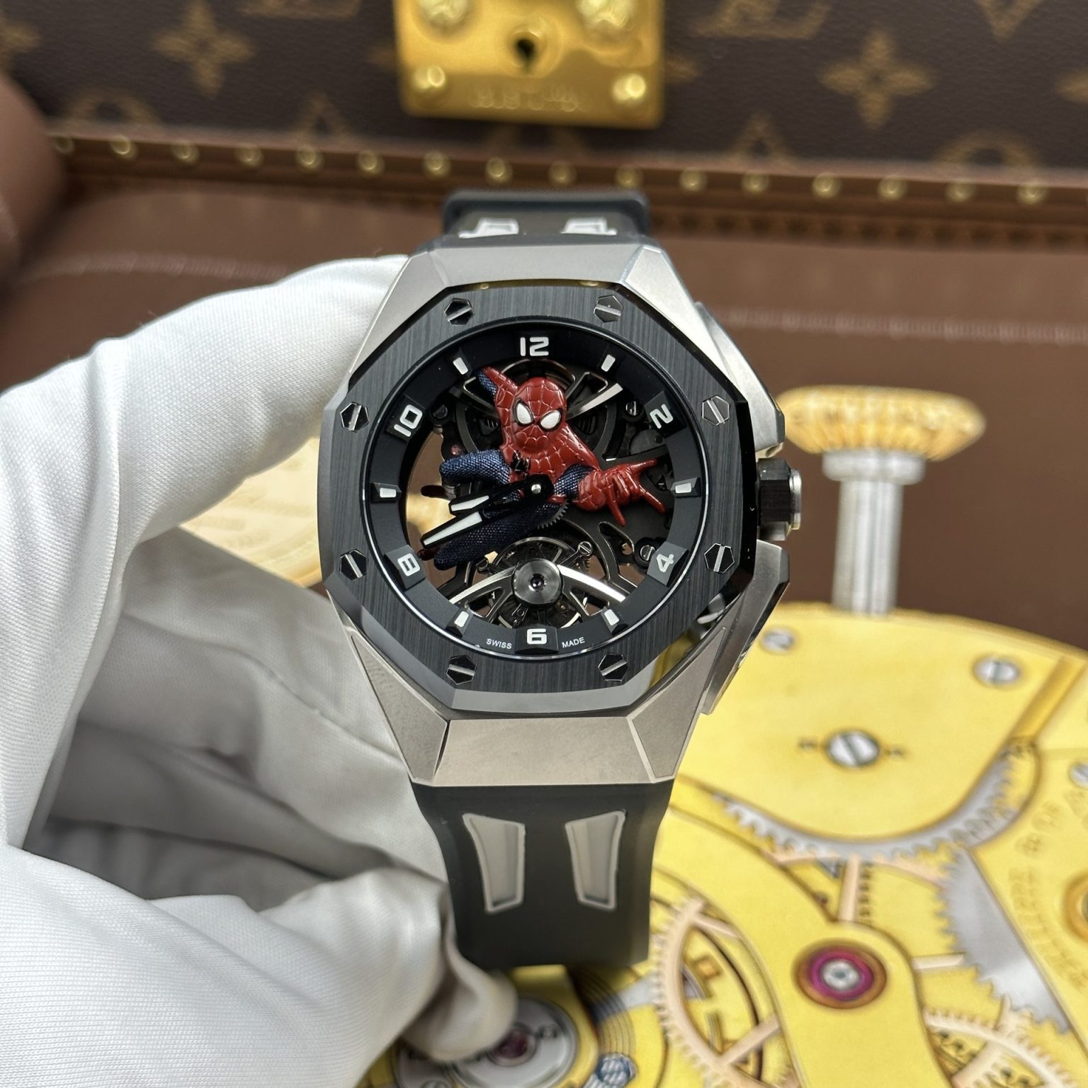 Audemars Piguet Royal Oak Titanium 26631IO Spider-Man Swiss 1:1 Grade Luxury Imitation Watch 42mm - Image 2