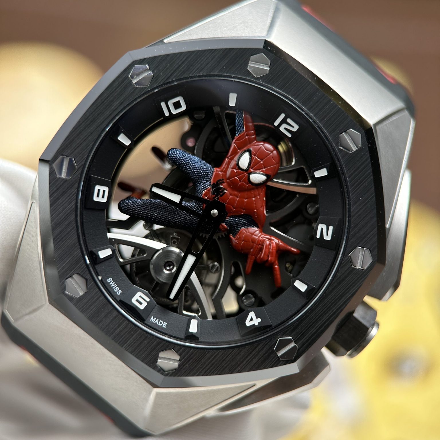 Audemars Piguet Royal Oak Titanium 26631IO Spider-Man Swiss 1:1 Grade Luxury Imitation Watch 42mm - Image 4