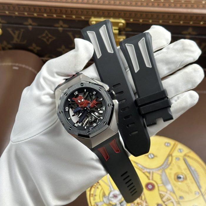 Audemars Piguet Royal Oak Titanium 26631IO Spider-Man Swiss 1:1 Grade Luxury Imitation Watch 42mm