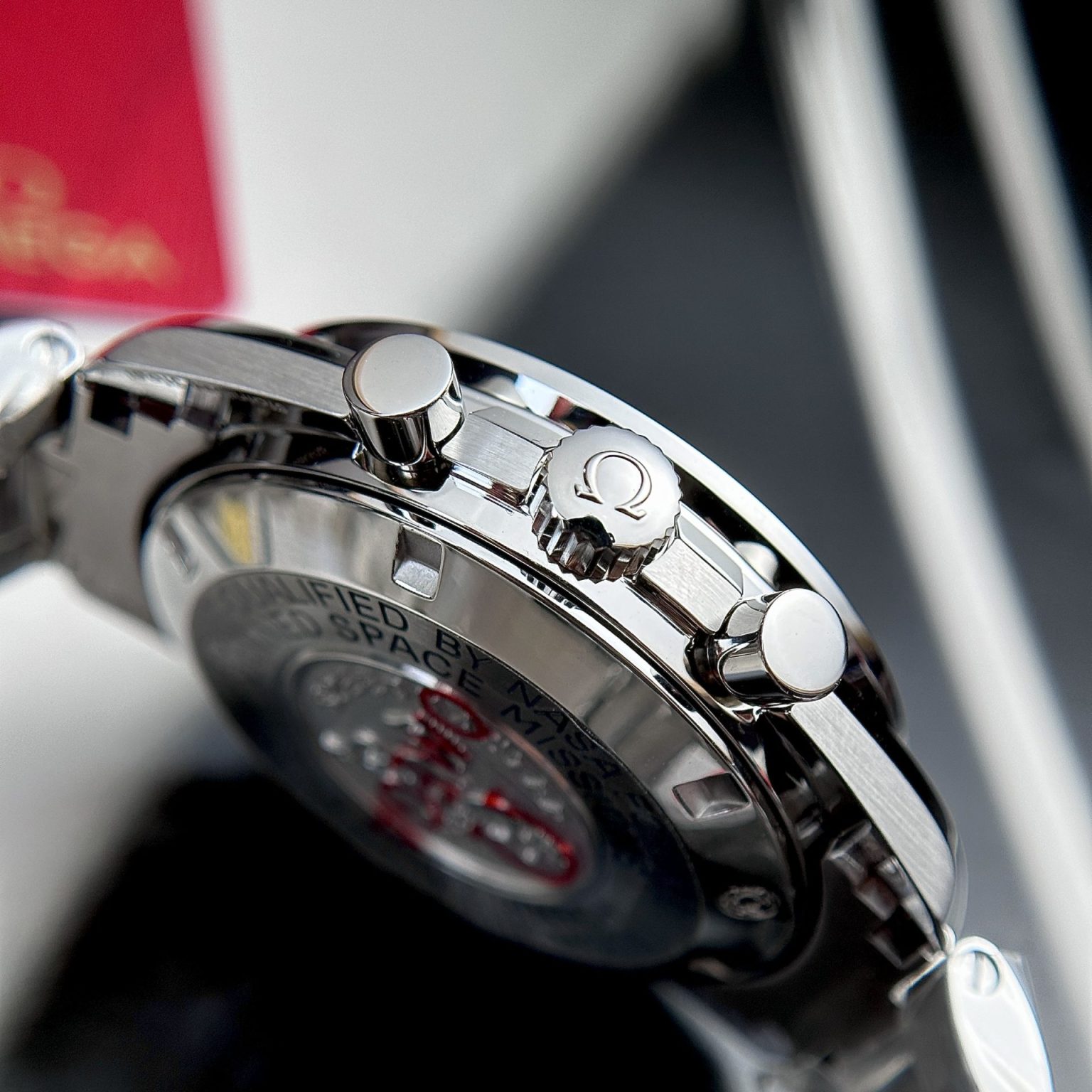 Omega Speedmaster Moonwatch Swiss 1:1 Grade Replica Black Dial Automatic 42mm - Image 6