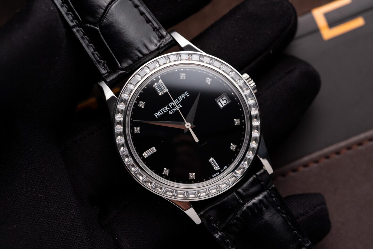 Patek Philippe Calatrava 5298P Swiss 1:1 Grade Replica Watch Black Dial Automatic 38mm - Image 2