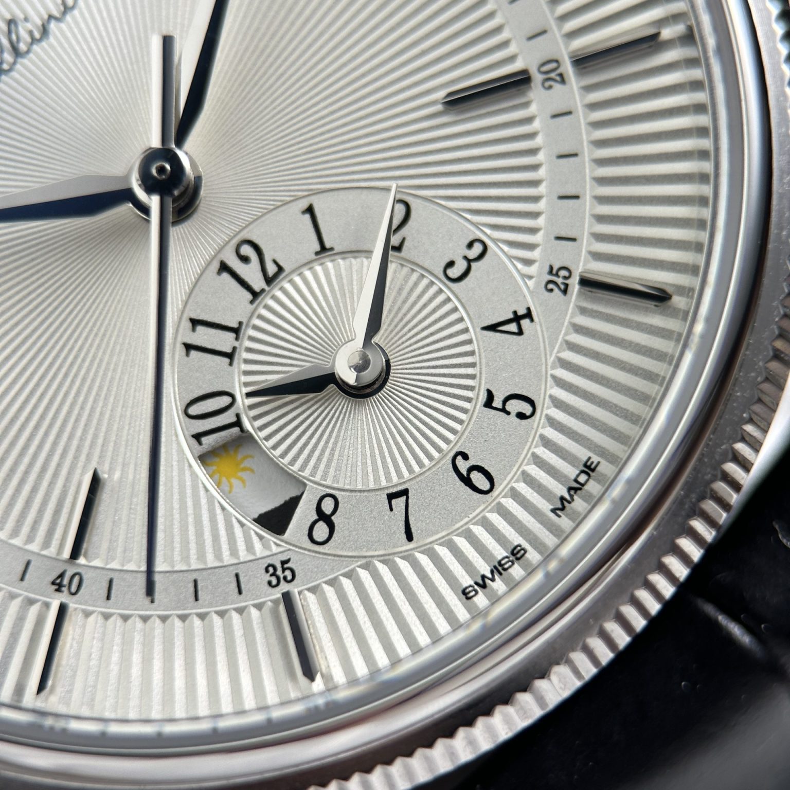 Rolex Cellini Dual Time 50529 Swiss 1:1 Grade Replica Watch White Dial Automatic 39mm - Image 7