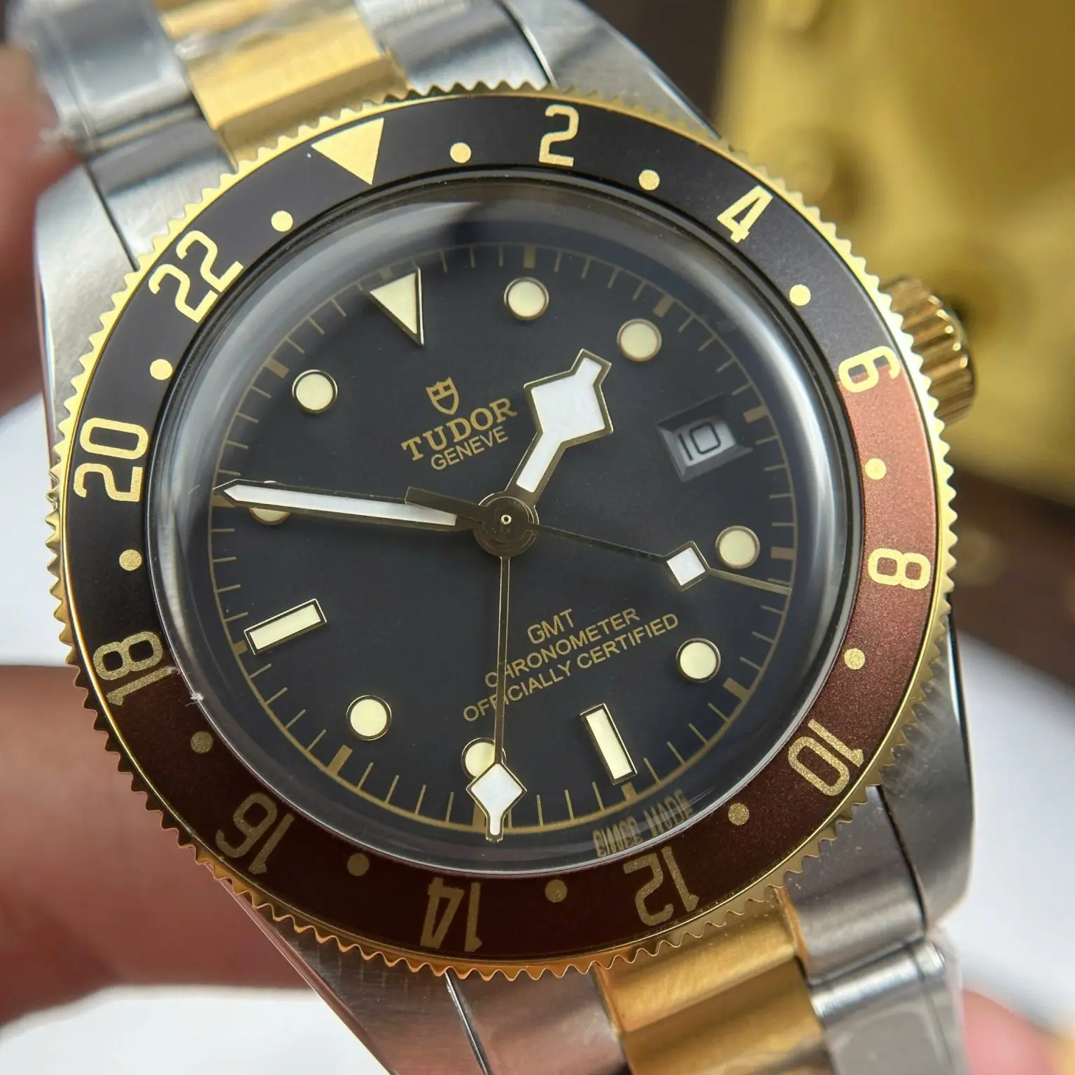 Tudor Black Bay GMT S&G Swiss 1:1 Grade Watch Black Dial Automatic 41mm - Image 4