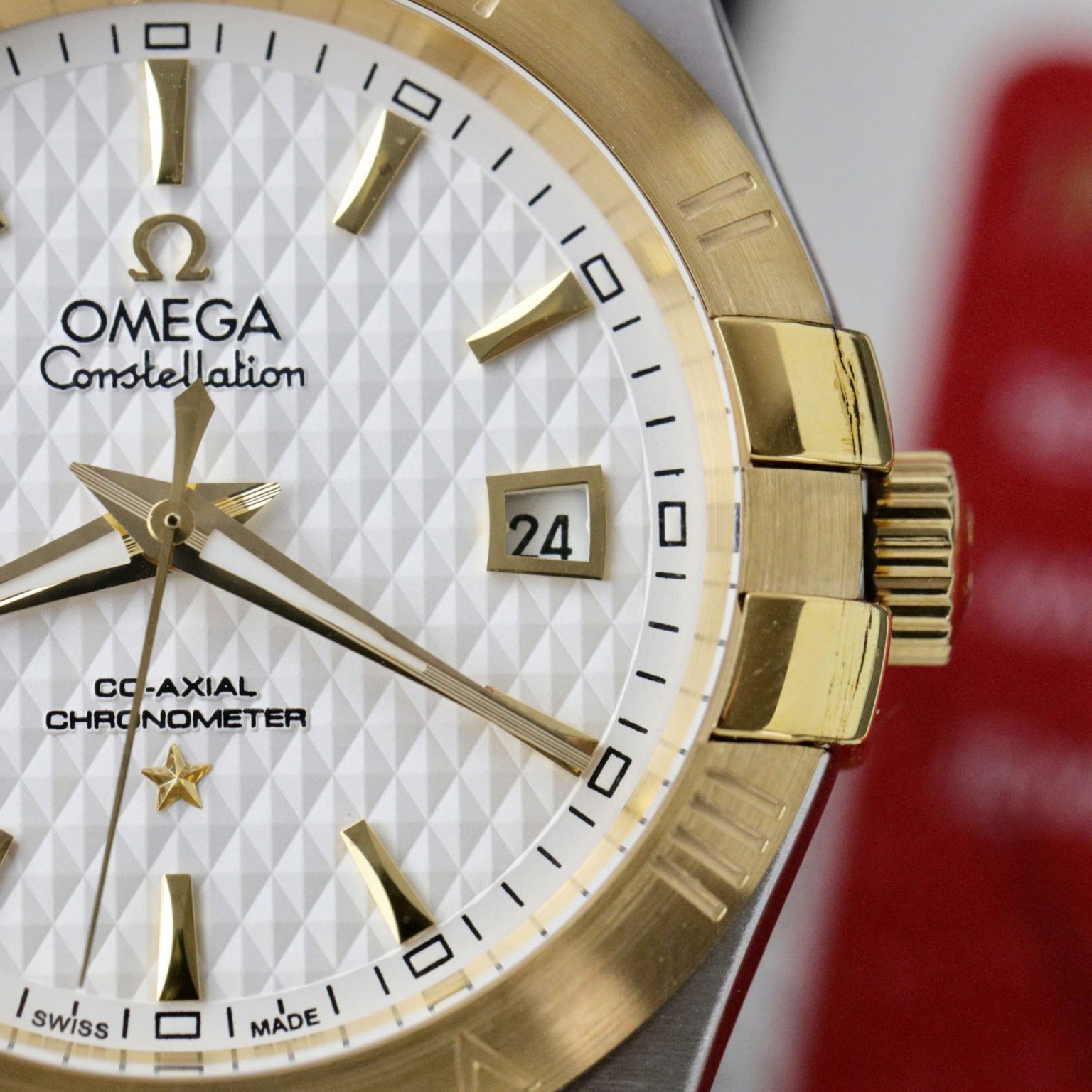 Omega Constellation Co-Axial Swiss 1:1 Grade Watch Metal Bracelet Automatic 38mm - Image 4