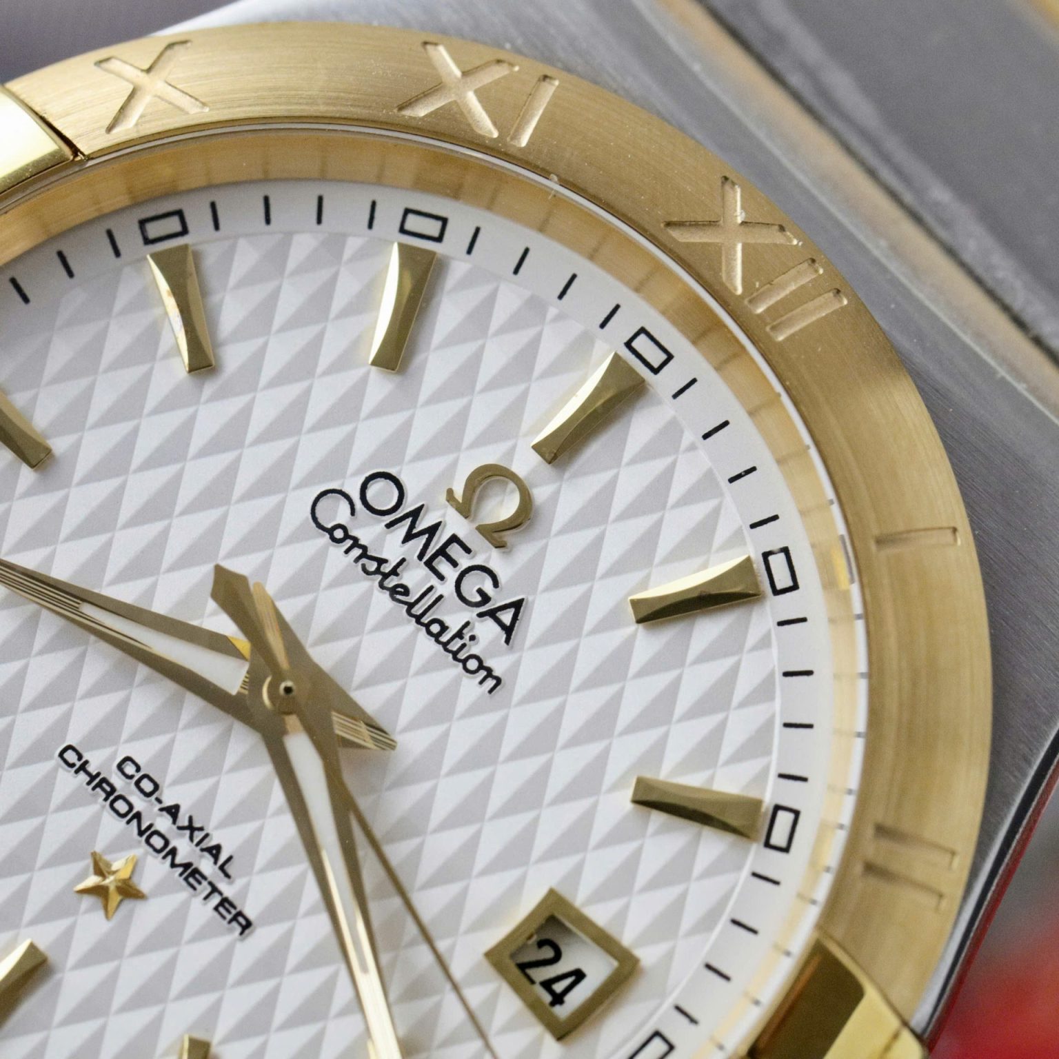 Omega Constellation Co-Axial Swiss 1:1 Grade Watch Metal Bracelet Automatic 38mm - Image 5