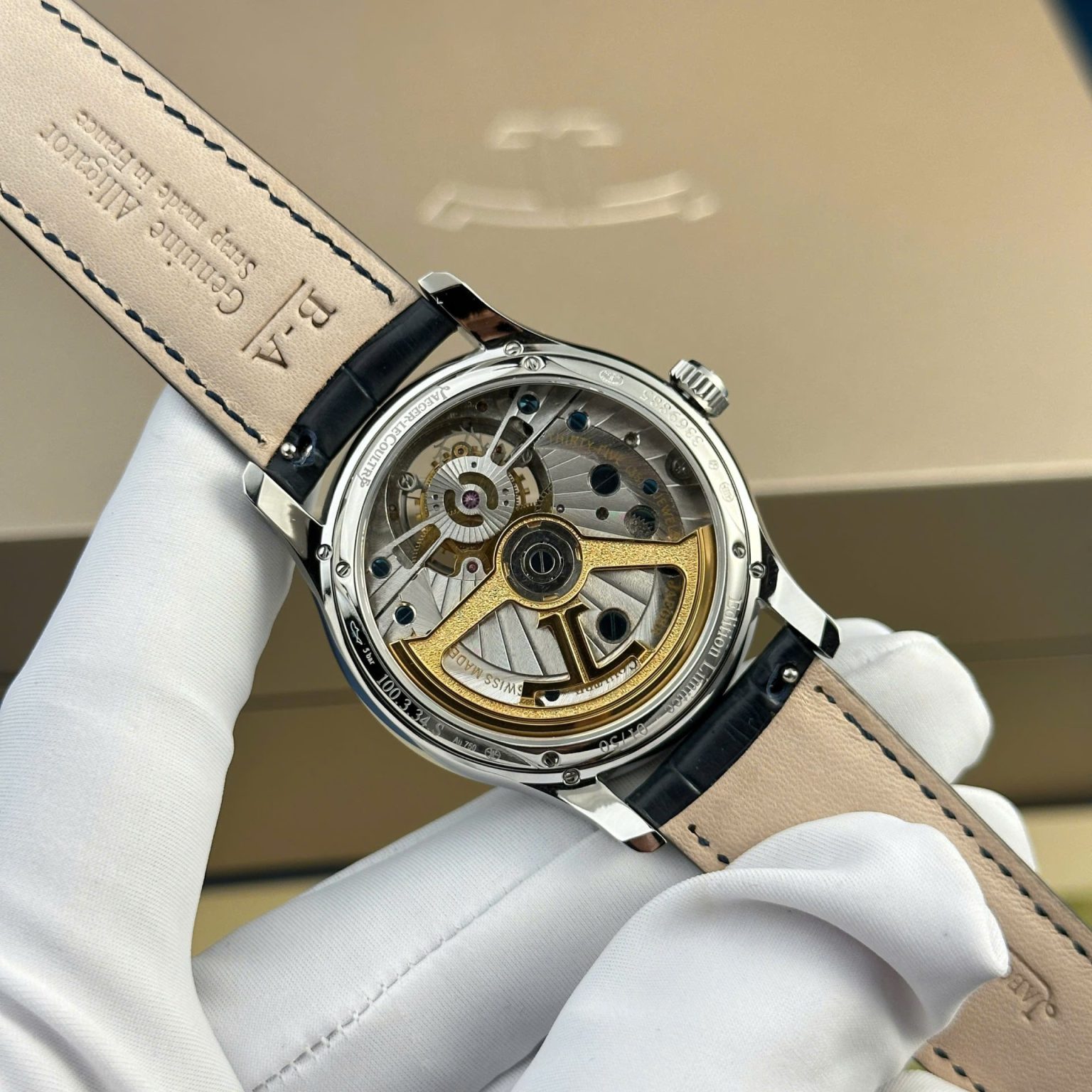 Jaeger-LeCoultre Master Ultra Thin Swiss 1:1 Grade Replica Watch Custom Tourbillon 40mm - Image 3