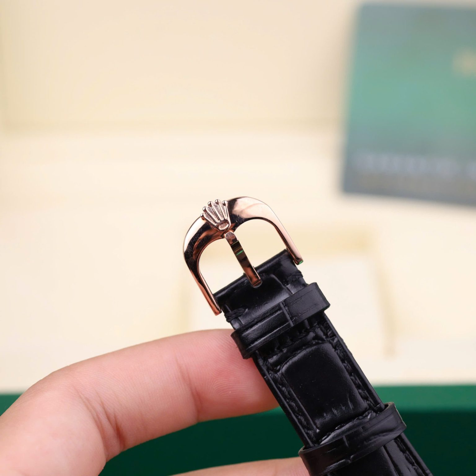 Rolex Cellini 50515 Swiss 1:1 Grade Replica Watch Black Dial 39mm - Image 7
