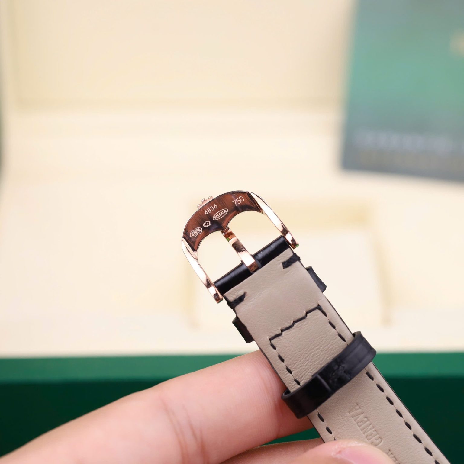 Rolex Cellini 50515 Swiss 1:1 Grade Replica Watch Black Dial 39mm - Image 8