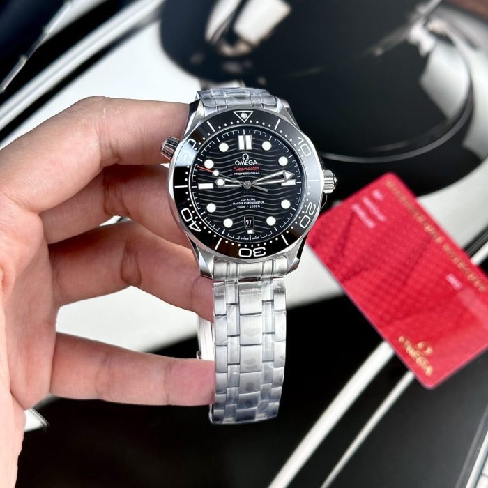 Omega Seamaster Diver 300M Co-Axial Black Dial 42mm Swiss 1:1 Grade Luxury Watch
