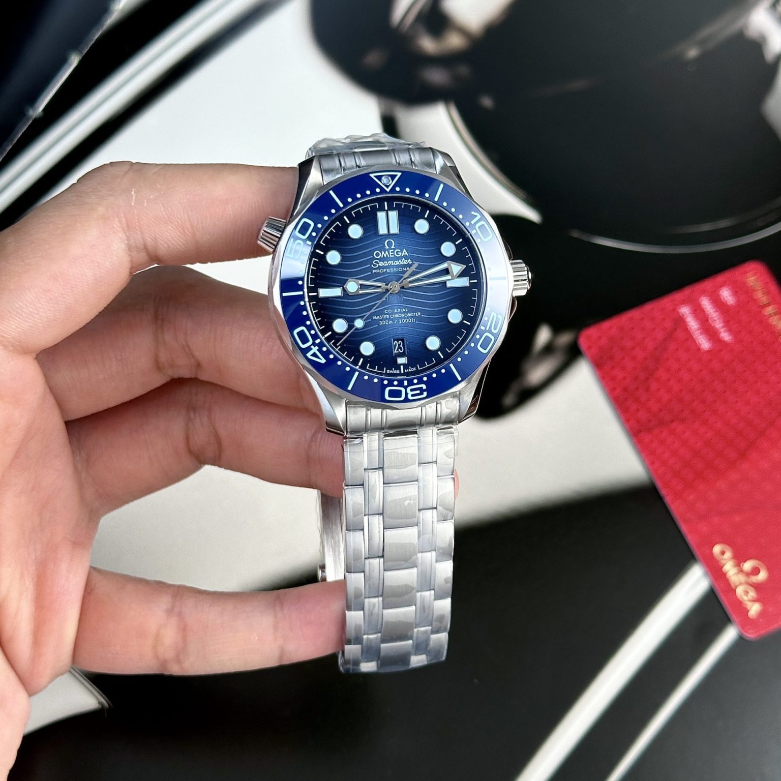 Omega Seamaster Summer Blue Dial 42mm Swiss 1:1 Grade Luxury Watch