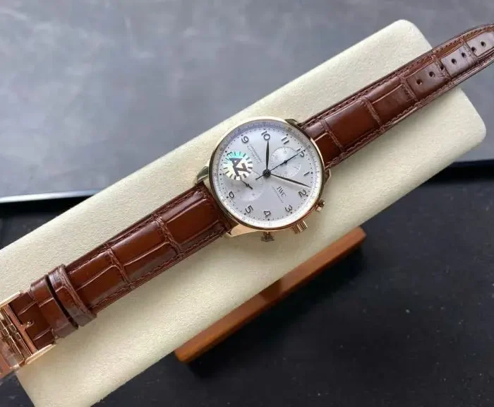 IWC Schaffhausen Portugieser Chronograph IW371611 White Dial 41mm Swiss 1:1 Grade Luxury Watch