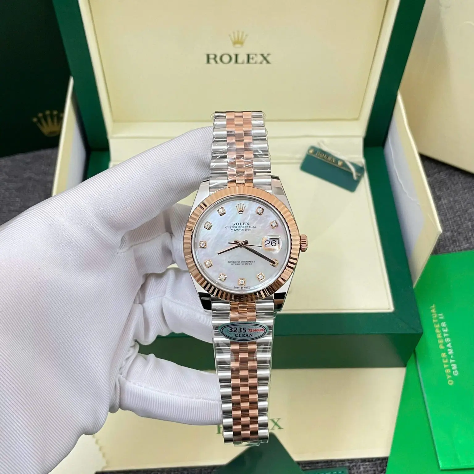Rolex Datejust 126331 Mother of Pearl Dial 41mm Swiss 1:1 Grade Luxury Watch