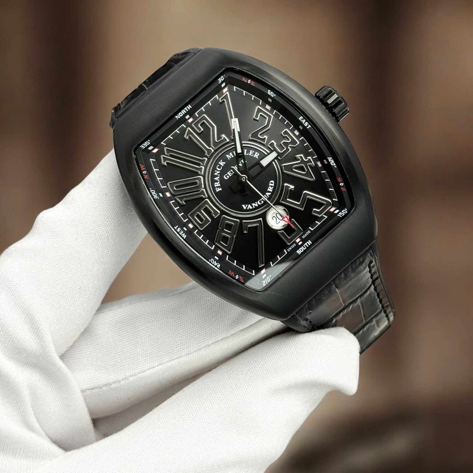 Franck Muller Vanguard V45 Black Dial 45mm Swiss 1:1 Grade Luxury Watch