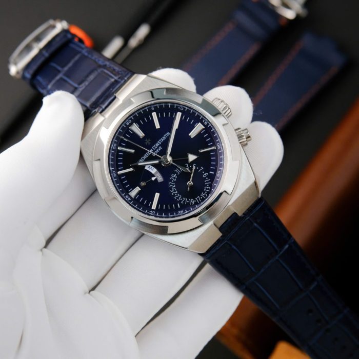 Vacheron Constantin Overseas Dual Time 7900V Blue Dial 41mm Swiss 1:1 Grade Luxury Watch