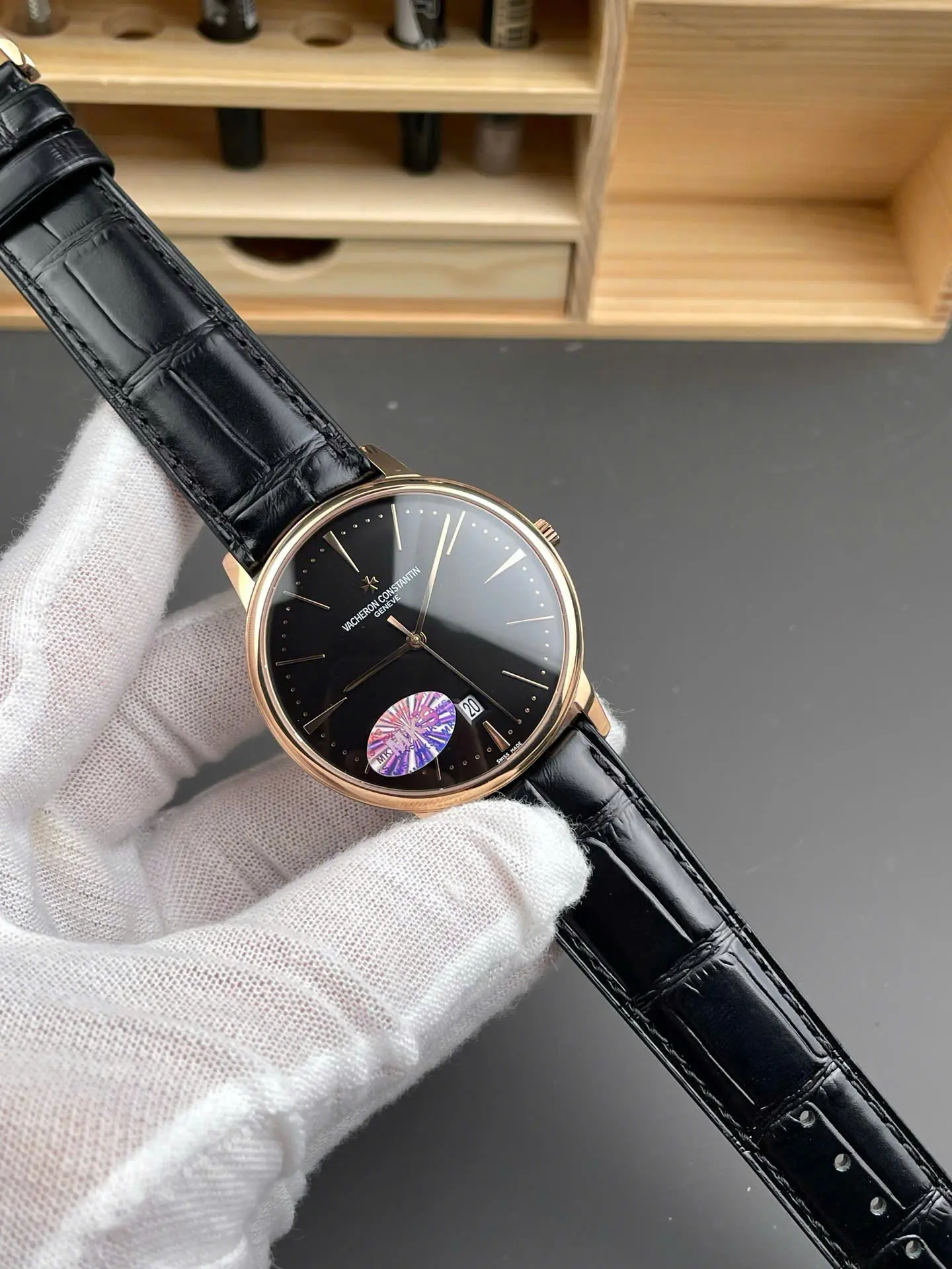 Vacheron Constantin Patrimony 85180 Black Dial 40mm Swiss 1:1 Grade Luxury Watch