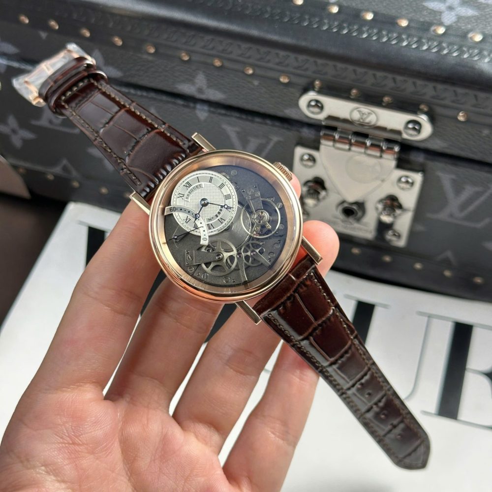 Breguet Tradition 7097 Rose Gold Dial 40mm Swiss 1:1 Grade Luxury Watch ...