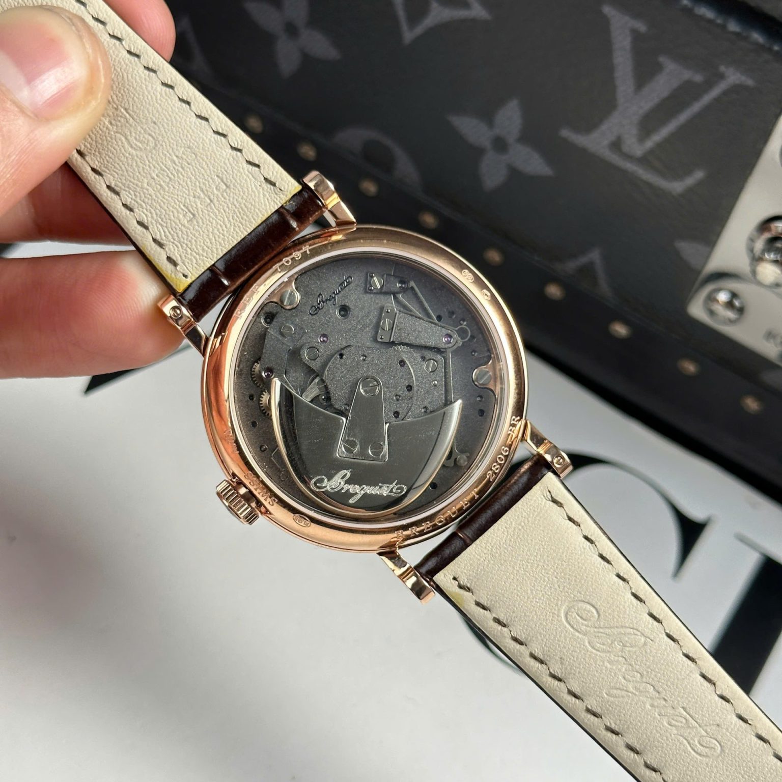 Breguet Tradition 7097 Rose Gold Dial 40mm Swiss 1:1 Grade Luxury Watch - Image 5