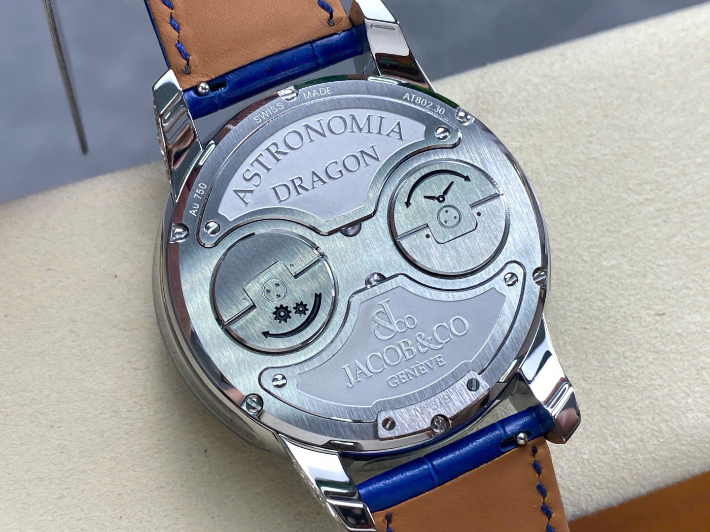 Jacob & Co Black Dragon Blue Dial 45mm Swiss 1:1 Grade Luxury Watch - Image 5