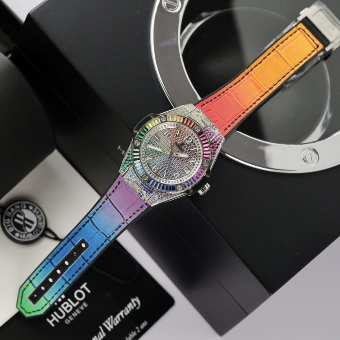 Hublot Big Bang One Click Rainbow 39mm Swiss 1:1 Grade Luxury Watch