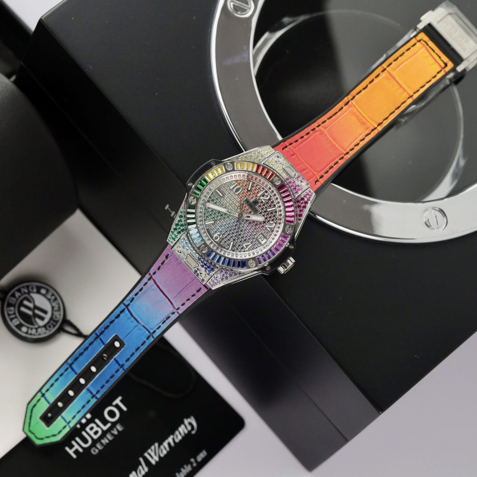 Hublot Big Bang One Click Rainbow 39mm Swiss 1:1 Grade Luxury Watch
