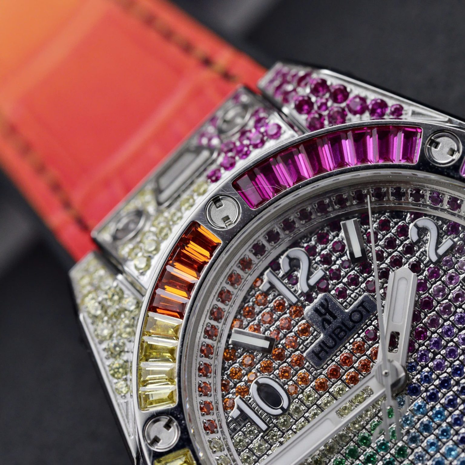 Hublot Big Bang One Click Rainbow 39mm Swiss 1:1 Grade Luxury Watch - Image 5