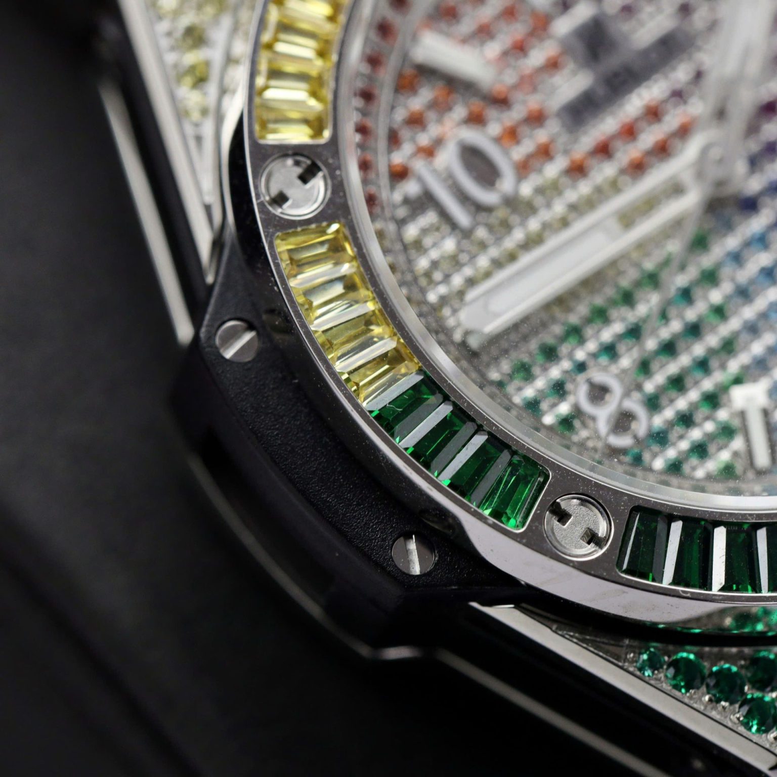 Hublot Big Bang One Click Rainbow 39mm Swiss 1:1 Grade Luxury Watch - Image 6
