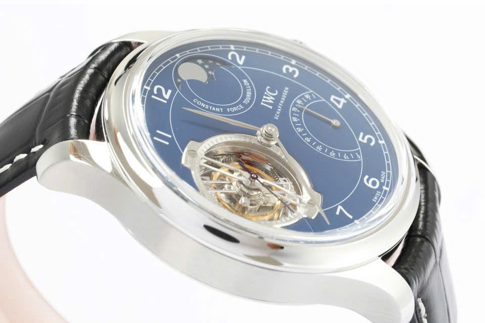 IWC Portugieser Constant-Force Tourbillon Edition “150 Years” Blue Dial 46mm Swiss 1:1 Grade Watch - Image 7