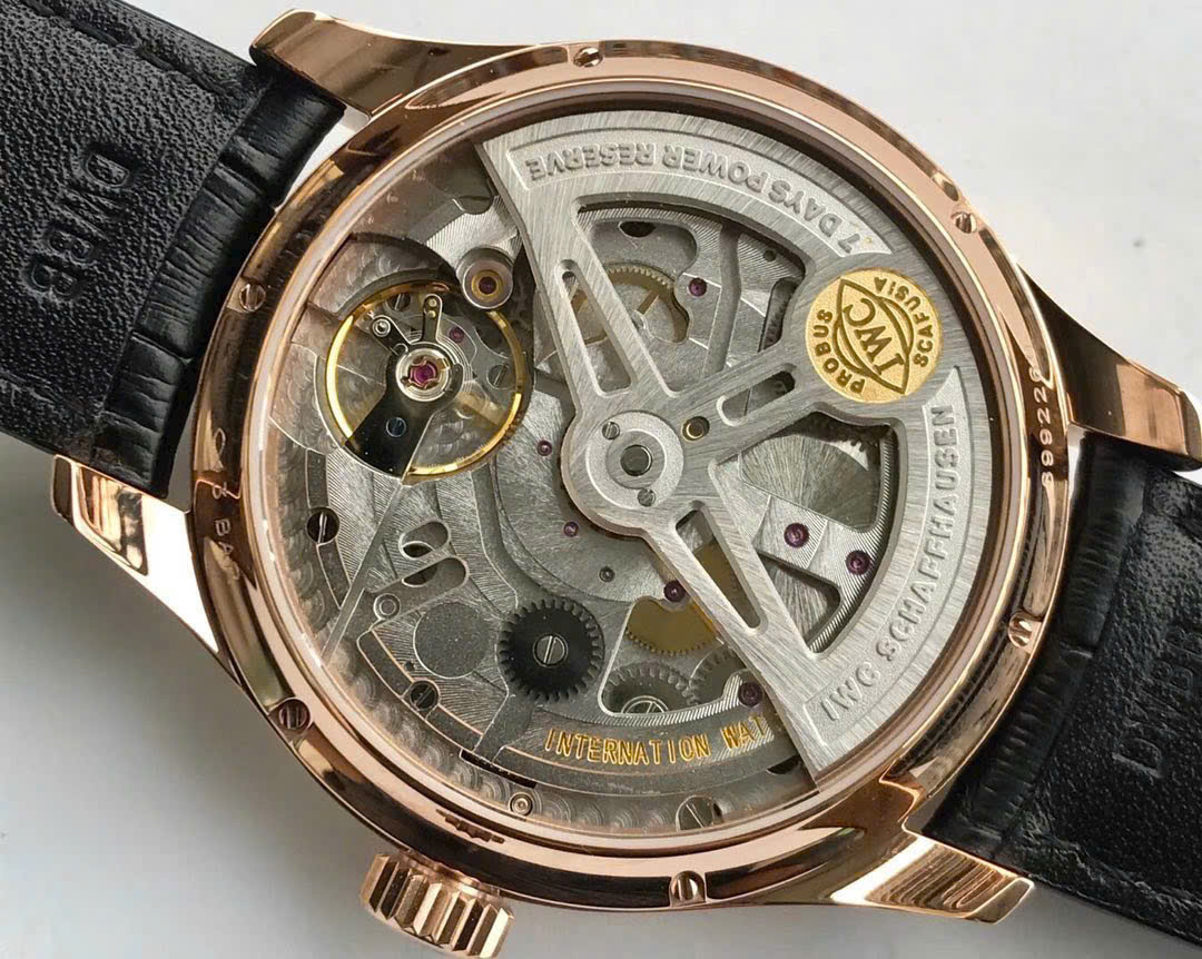 IWC Schaffhausen Annual Calendar 44mm Swiss 1:1 Grade Luxury Watch - Image 5
