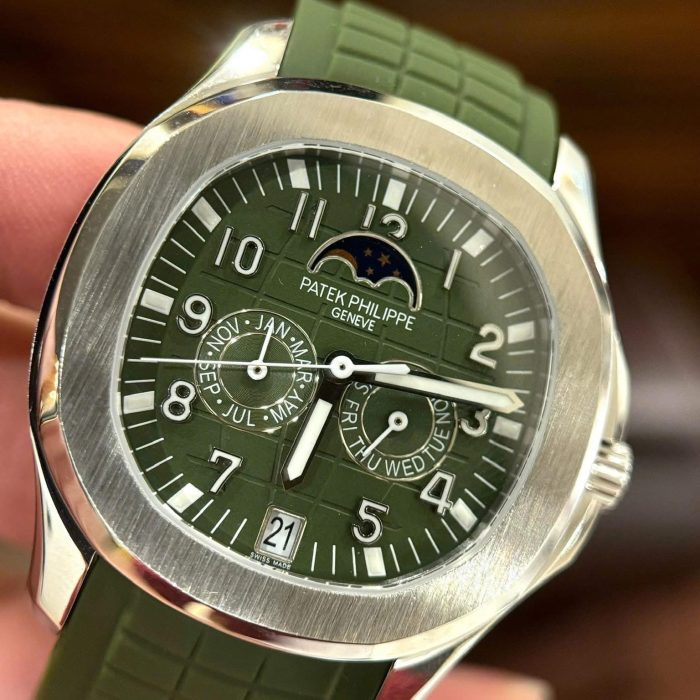 Patek Philippe Aquanaut 5261R Swiss 1:1 Grade – Khaki Green Dial & Strap