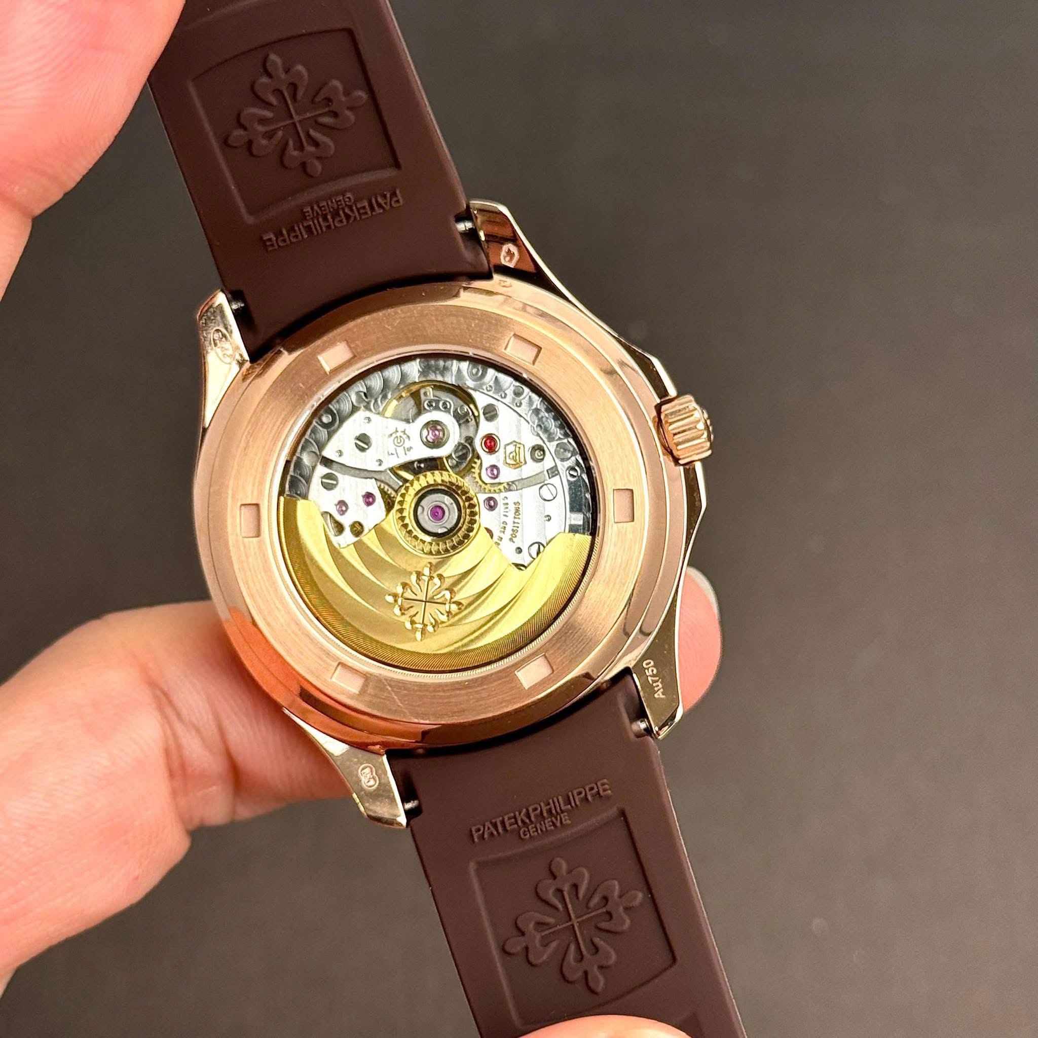 Patek Philippe Aquanaut 5261R Swiss 1:1 Grade – Brown Dial & Rose Gold Tone - Image 4