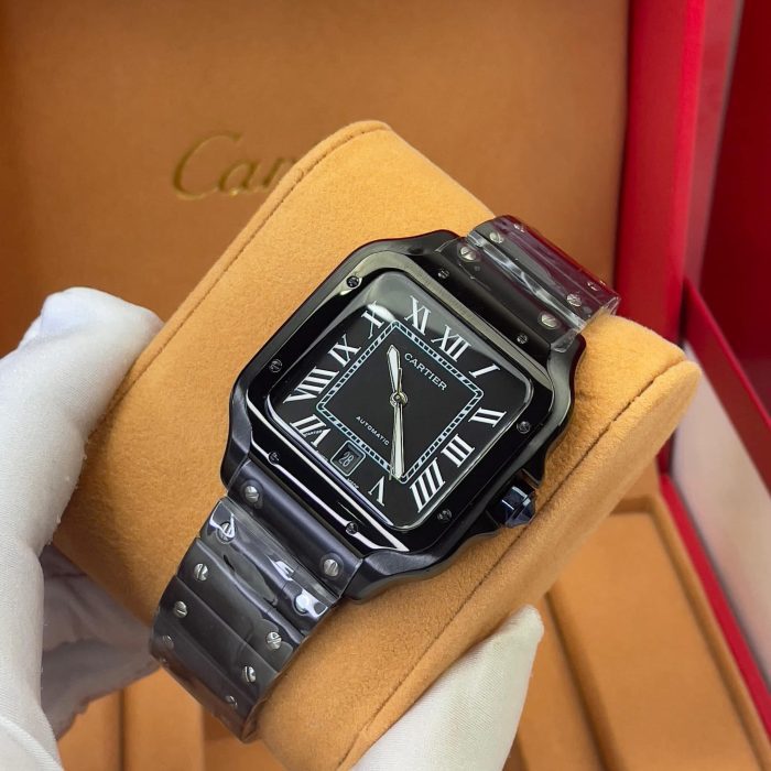 Cartier Santos de Cartier WSSA0039 Euro Grade – Black Dial
