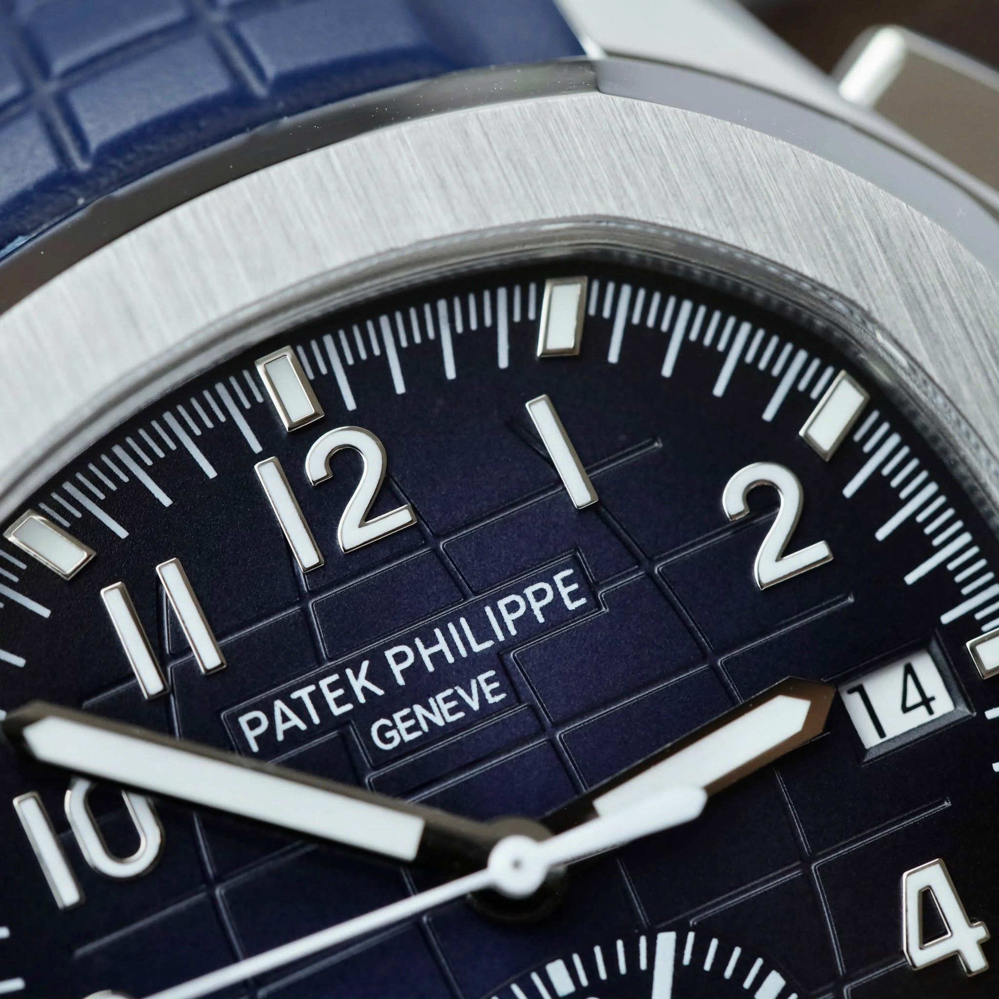 Patek Philippe Aquanaut Chronograph 5968G-001 Euro Grade – Midnight Blue Dial - Image 3