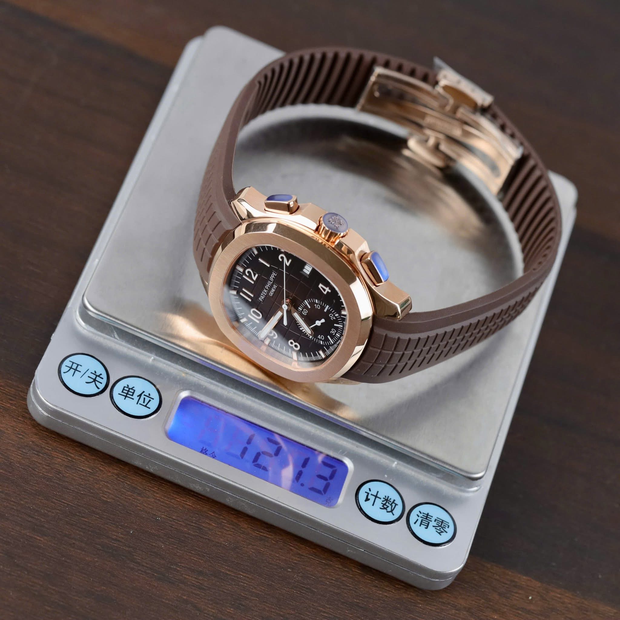 Patek Philippe Aquanaut Euro Grade – Brown & Rose Gold Tone - Image 3